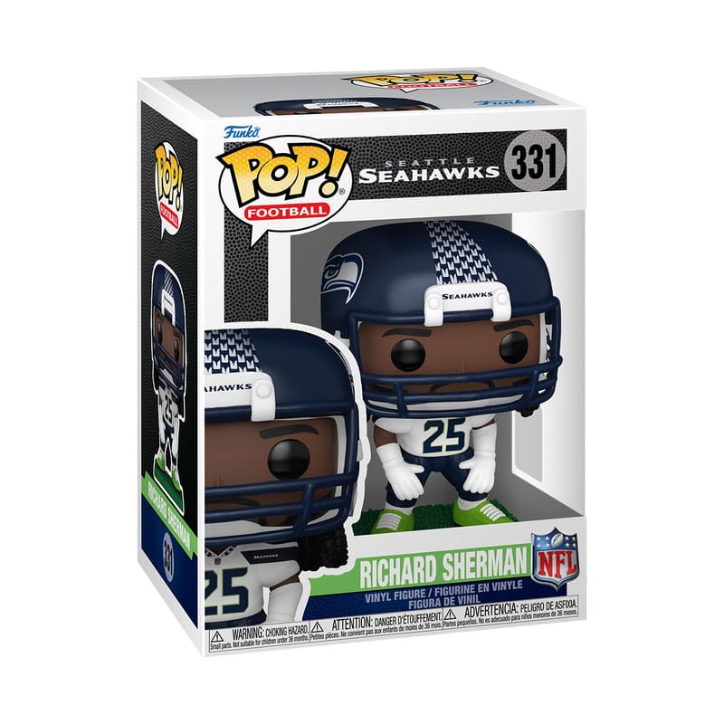 Funko Pop! NFL: Legends Sports Legends- Richard Sherman(Seahawks — MY HERO ACADEMIA
