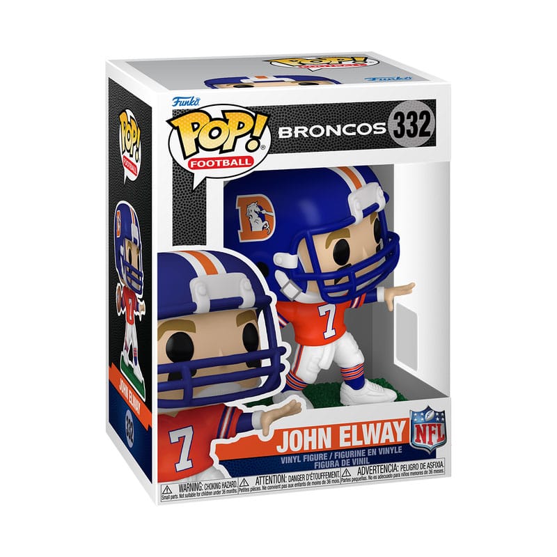 Funko Pop! NFL: Legends Sports Legends- John Elway(Broncos — LEAGUE OF LEGENDS