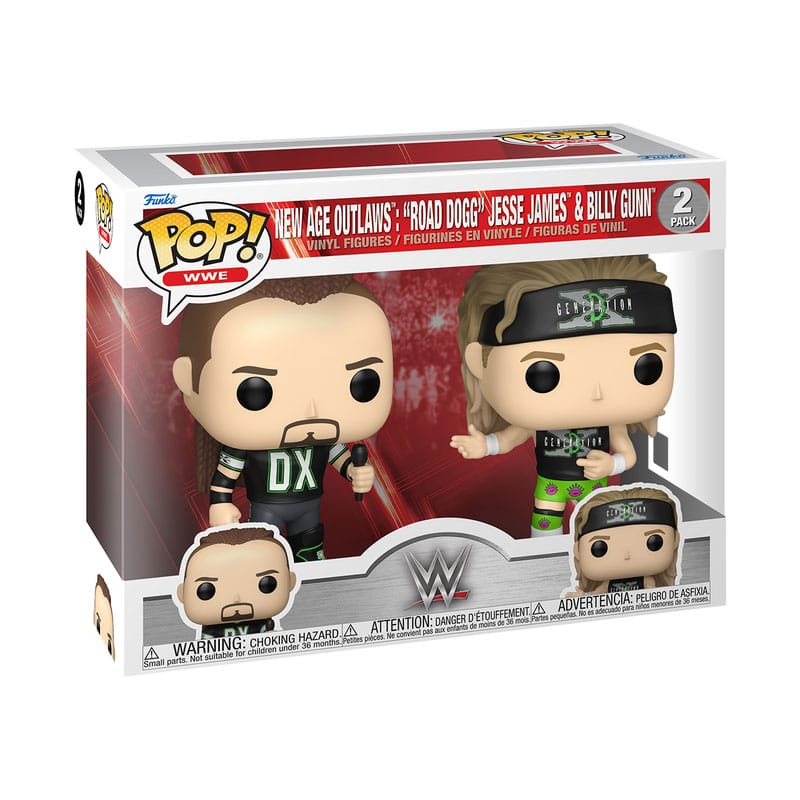 Funko Pop! WWE Pack de 2 Television s New Age Outlaws — ONE PIECE