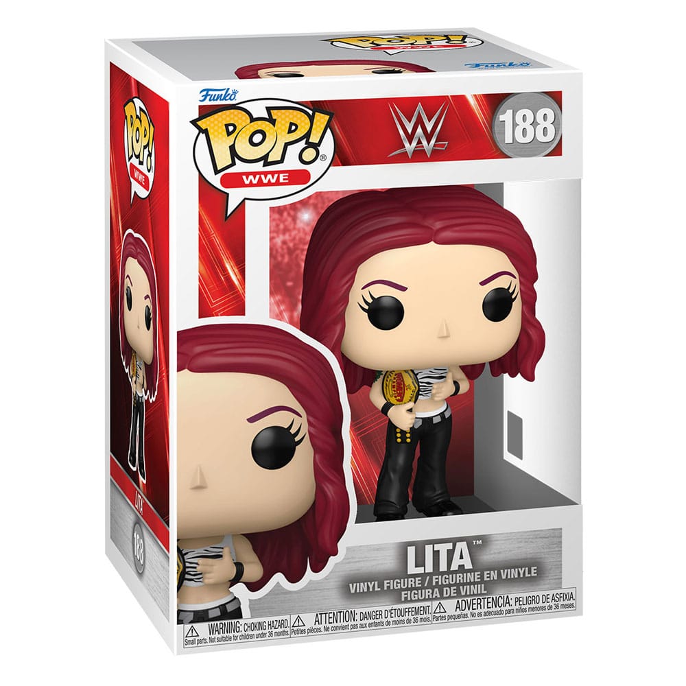 Funko Pop! WWE Lita with Championship Belt — LEAGUE OF LEGENDS