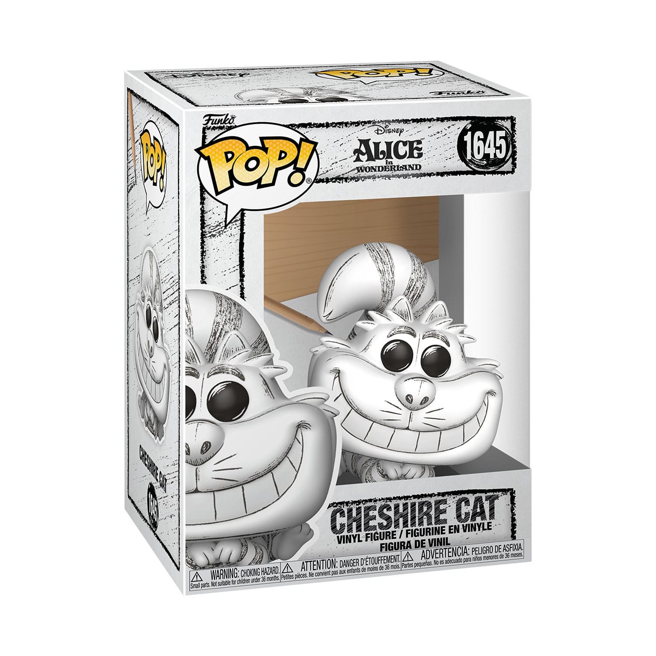 Funko Pop! Sketched- Cheshire Cat — DISNEY