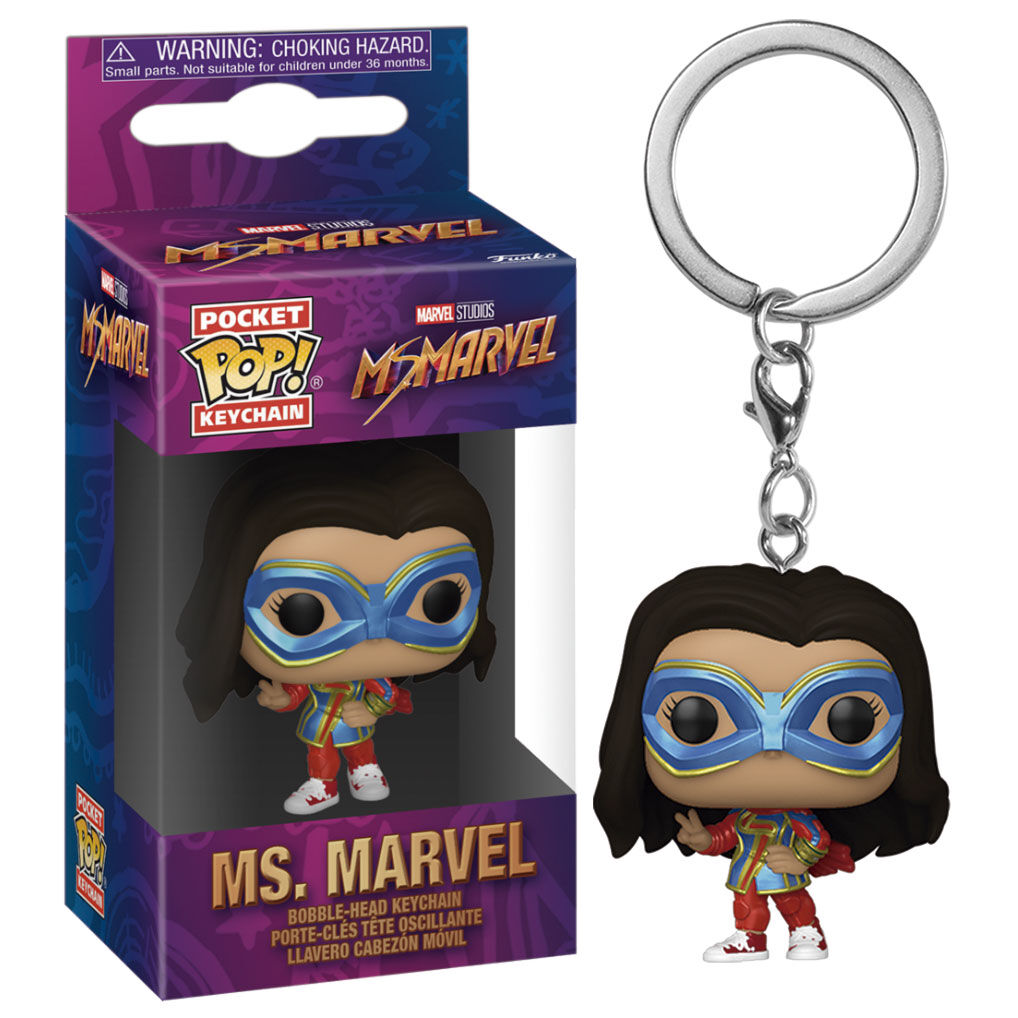 Llavero Pocket POP Marvel Ms. Marvel Frikytopia