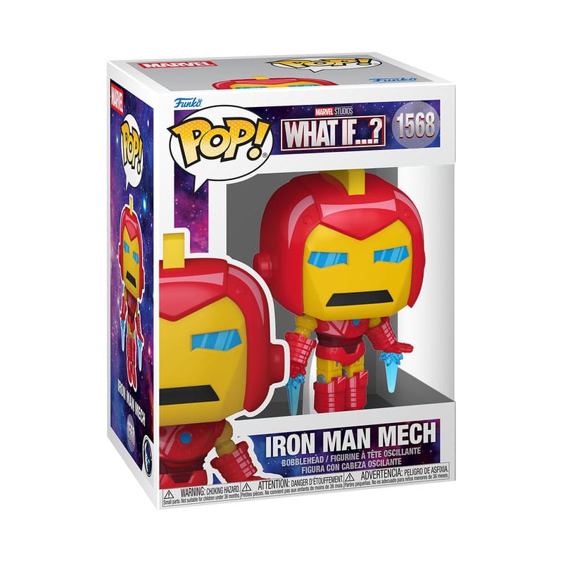 Funko Pop! ¿Qué pasaría si...? Vinyl Iron Man — MARVEL