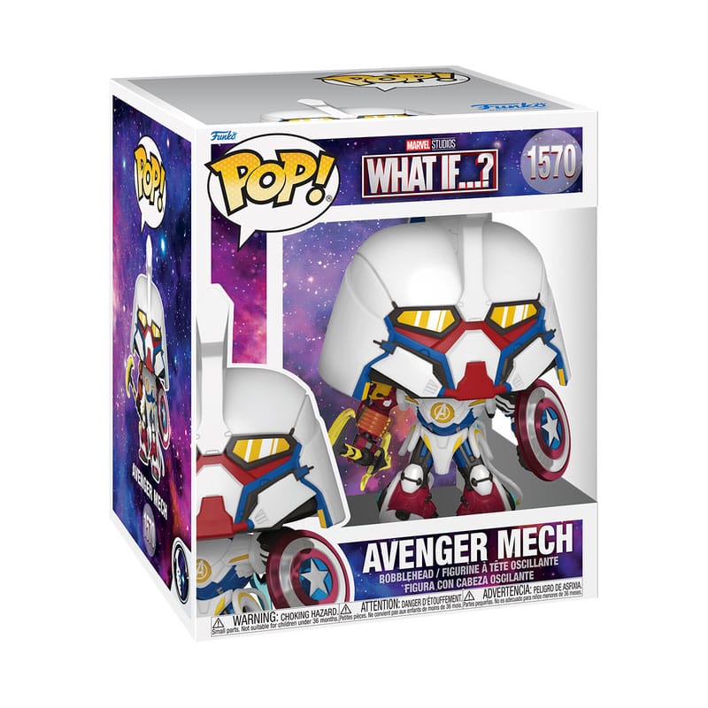 Funko Pop! What If...? Super Sized Super Mech — MARVEL