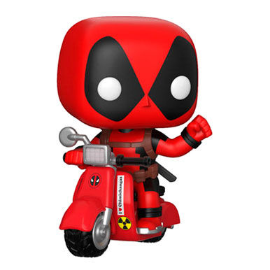 Figura POP Marvel Deadpool & Scooter Frikytopia