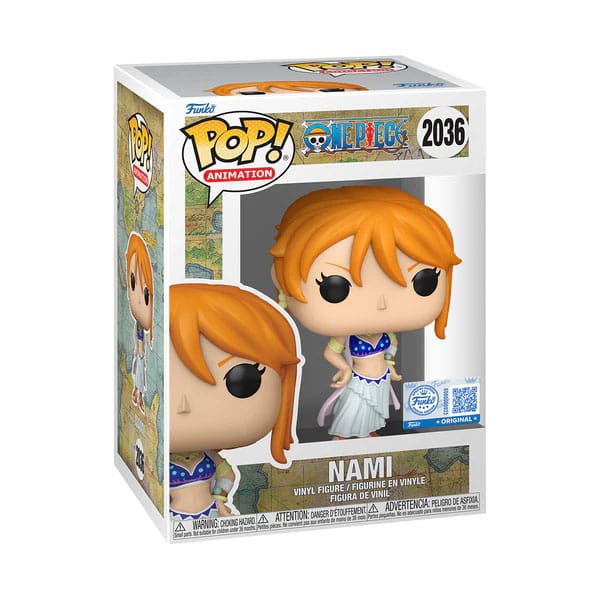 Funko Pop! *heo Exclusive Edition* Figuren OP- Nami (Alabasta — ONE PIECE