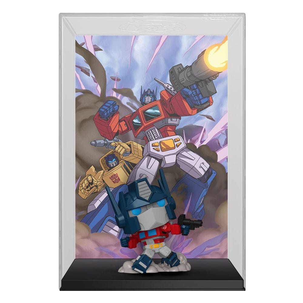 Transformers X MTG POP! Comic Covers Vinyl Figura Optimus Prime (Magic the Gathering) 9 cm Frikytopia