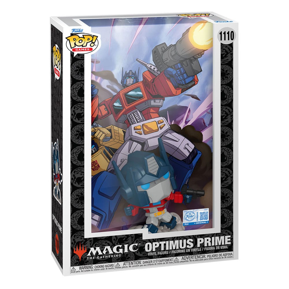 Funko Pop! Transformers X MTG Comic Covers Optimus Prime (Magic the Gathering — MAGIC THE GATHERING