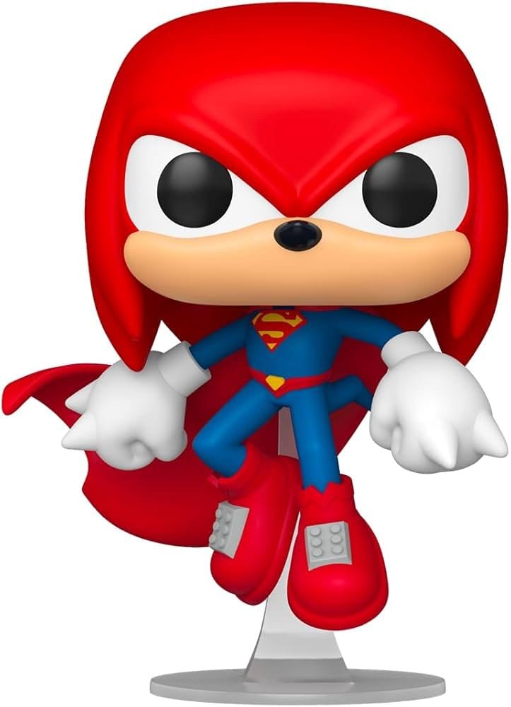 Funko Pop! DC x Sonic the Hedgehog Heroes Knuckles as Superman — DC COMICS