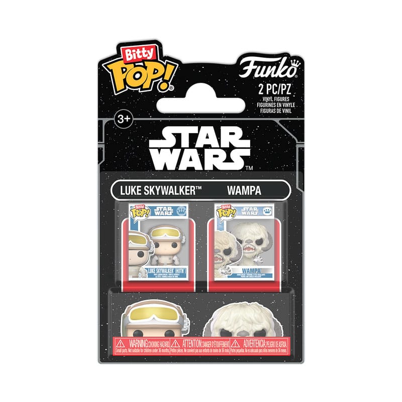 Funko Pop!: Episodio V - El Imperio contraataca Pack de 2 Figuras Bitty Vinyl L&W 2, — STAR WARS