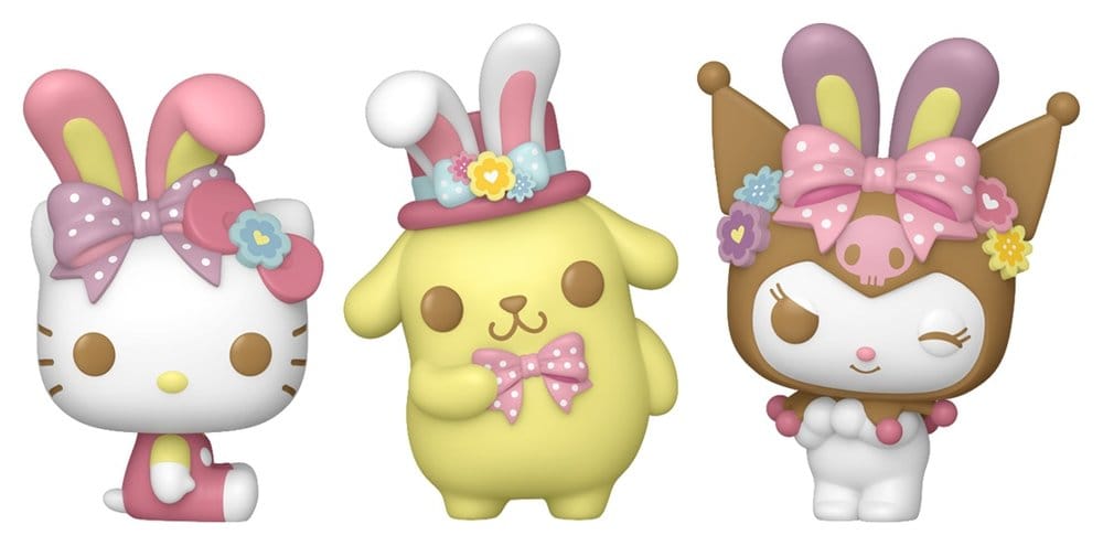 Funko Pop! Hello Kitty Pocket Vinyl Easter Egg 3-Pack HK — HELLO KITTY