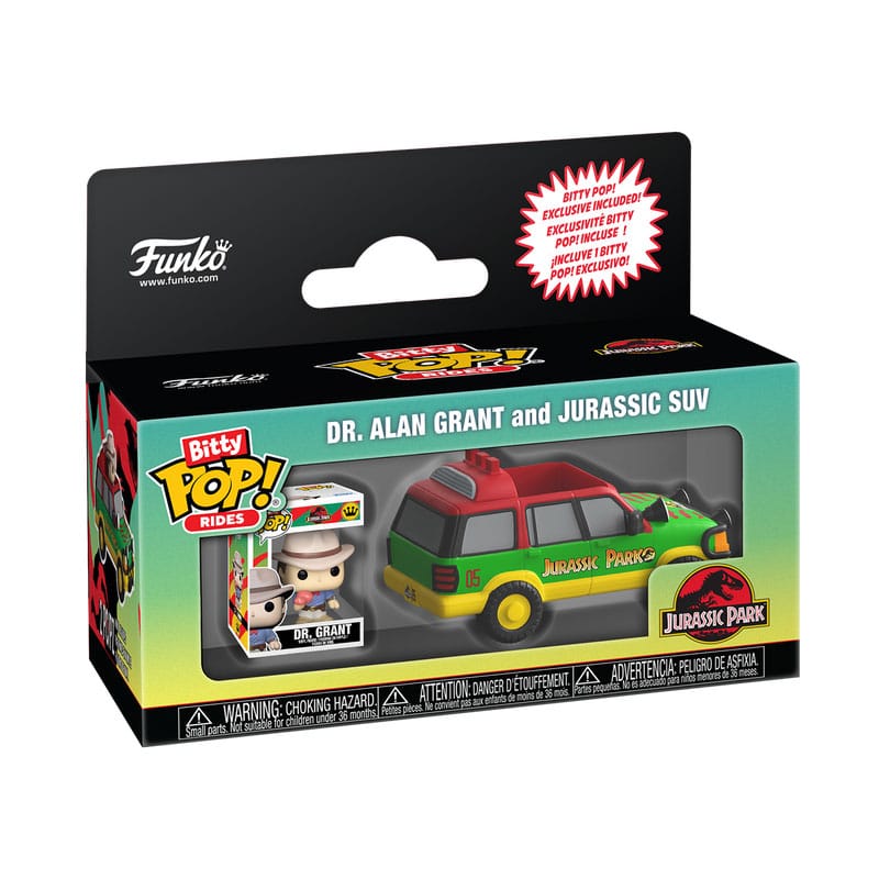 Funko Pop! Jurassic Park Bitty Ride Jurassic SUV w/Dr. G 2, — LEAGUE OF LEGENDS