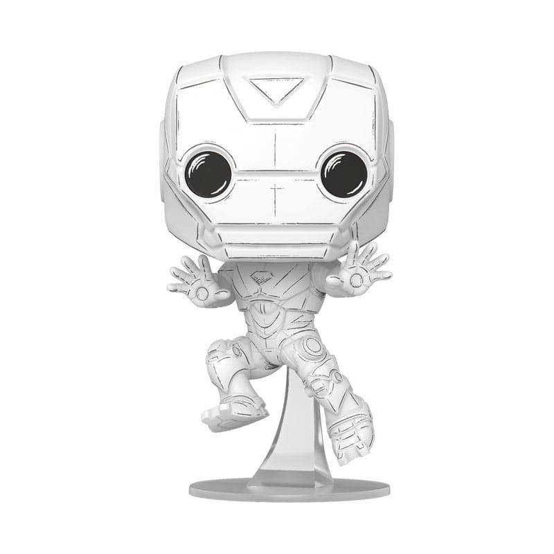 Funko Pop! Sketched - Iron Man — MARVEL