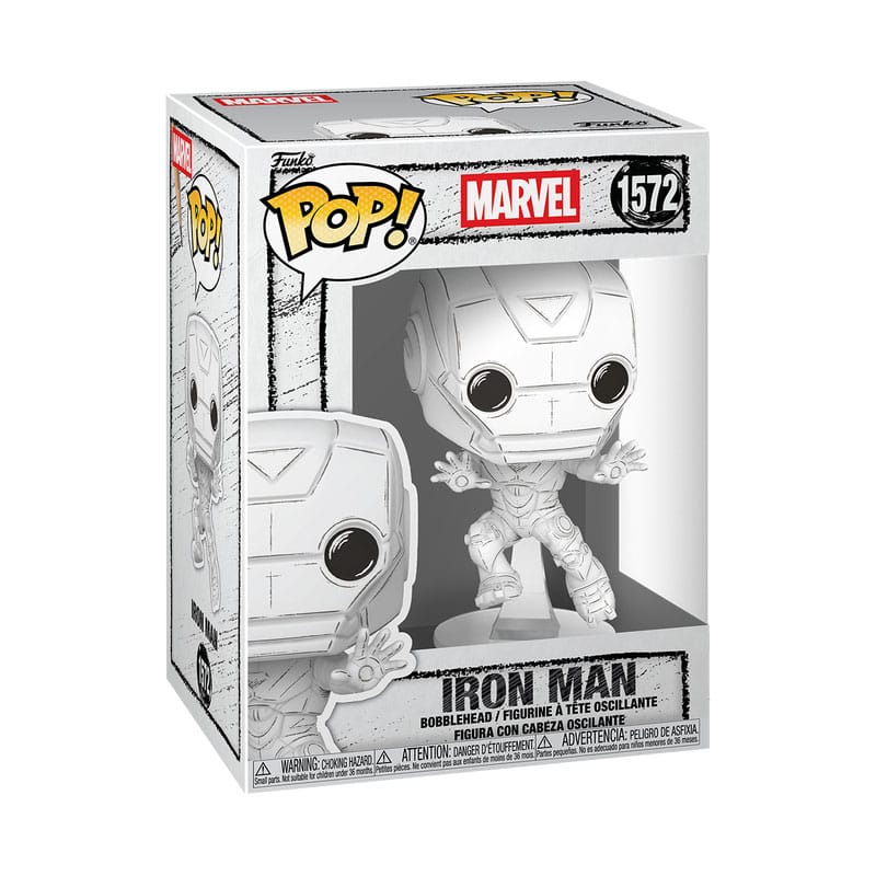 Funko Pop! Sketched - Iron Man — MARVEL