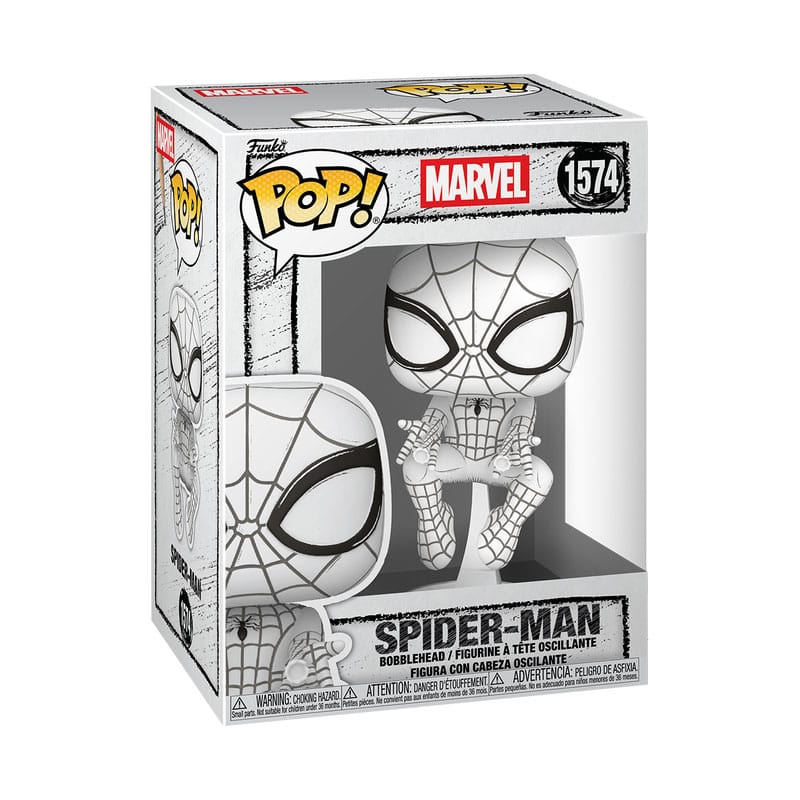 Funko Pop! Sketched - Spider-Man — MARVEL