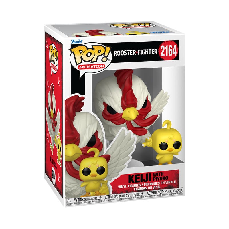 Funko Pop! Rooster Fighter &Buddy Keiji & Piyoko — LEAGUE OF LEGENDS