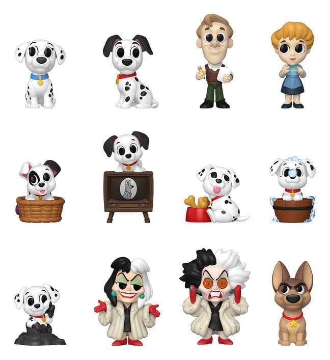 Funko Pop! 101 dálmatas Mystery Minis Minifiguras Expositor PDQ (12 — FUNKO