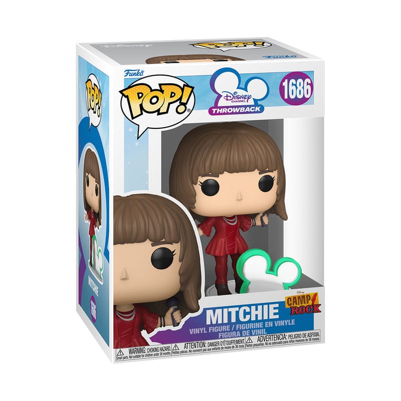Funko Pop! Channel Retro Vinyl CR - Mitchie w/ Icon — DISNEY