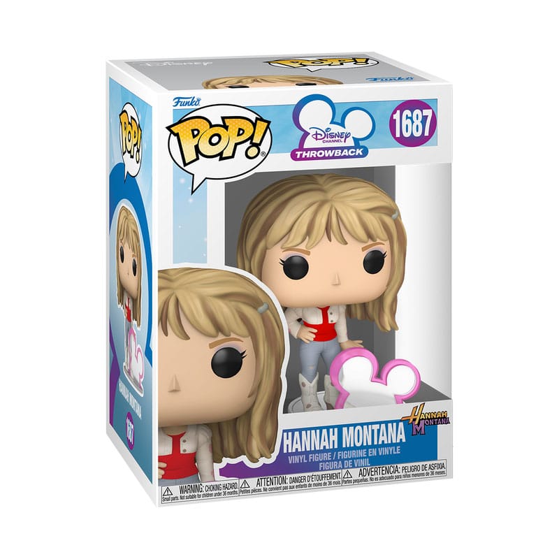 Funko Pop! Channel Retro Vinyl HM - Hannah w/ Icon — DISNEY