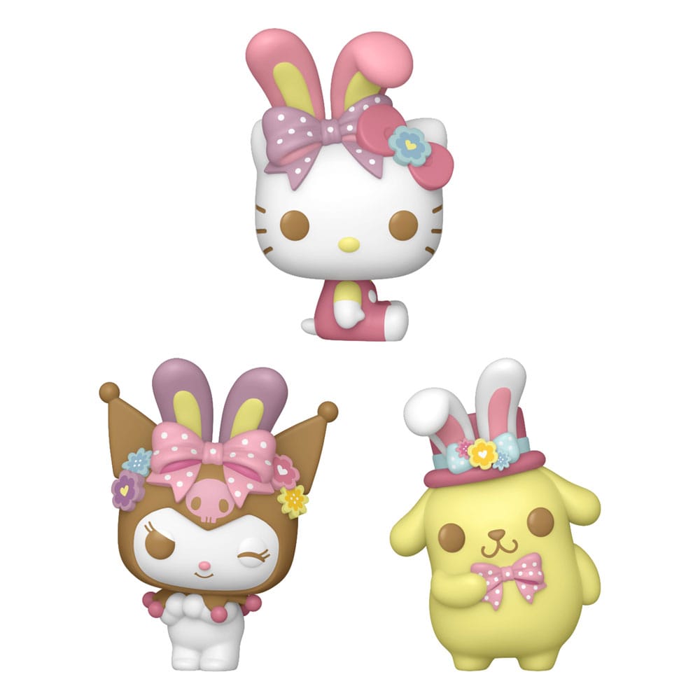 Hello Kitty and Friends Figuras Pocket POP! Egg Vinyl 2 cm Expositor (16) Frikytopia