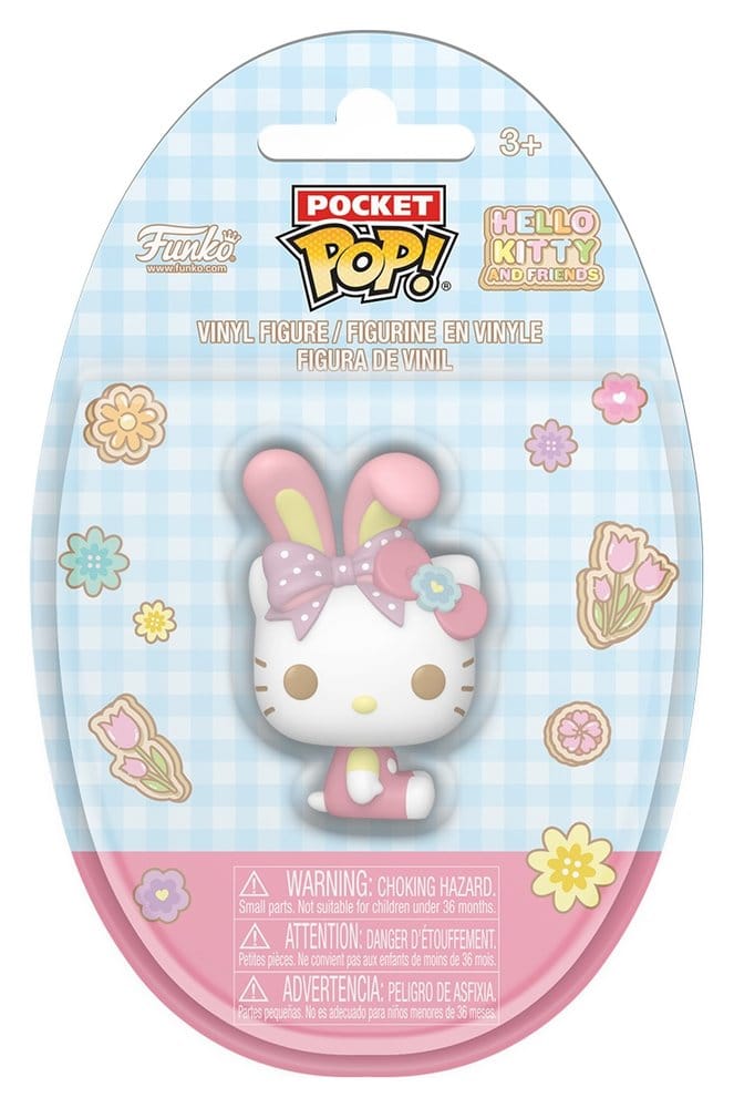 Funko Pop! Hello Kitty and Friends Figuras Pocket Egg Vinyl Expositor (16 — HELLO KITTY