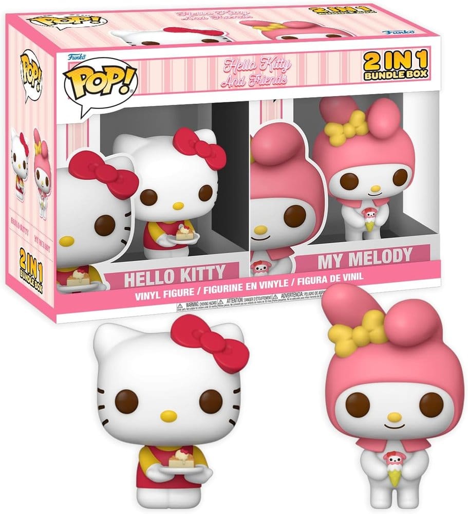 Hello Kitty Exclusive Box Hello Kitty & My Melody Assembled Frikytopia