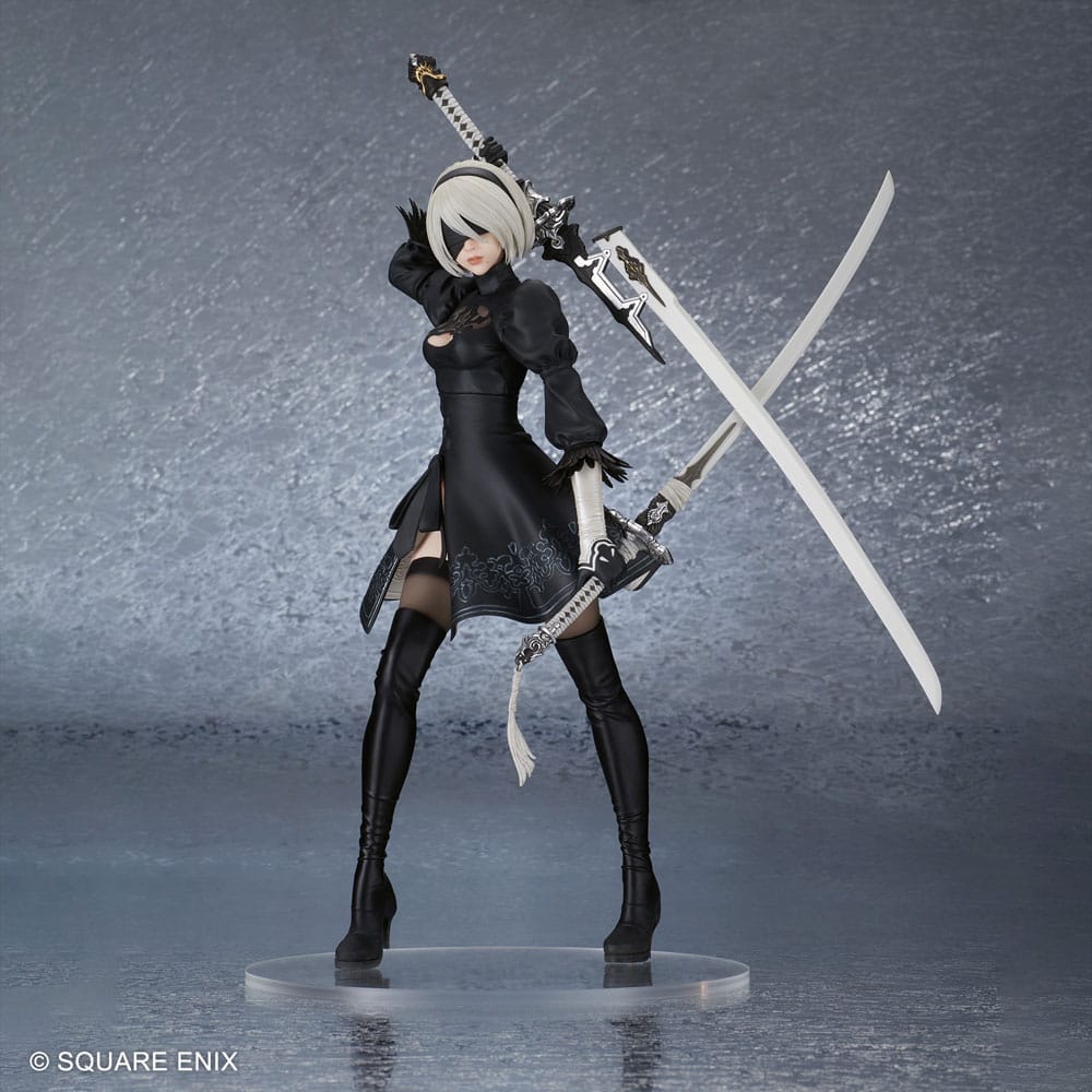 NieR:Automata PVC Statue 2B (YoRHa No. 2 Type B) 28 cm Frikytopia