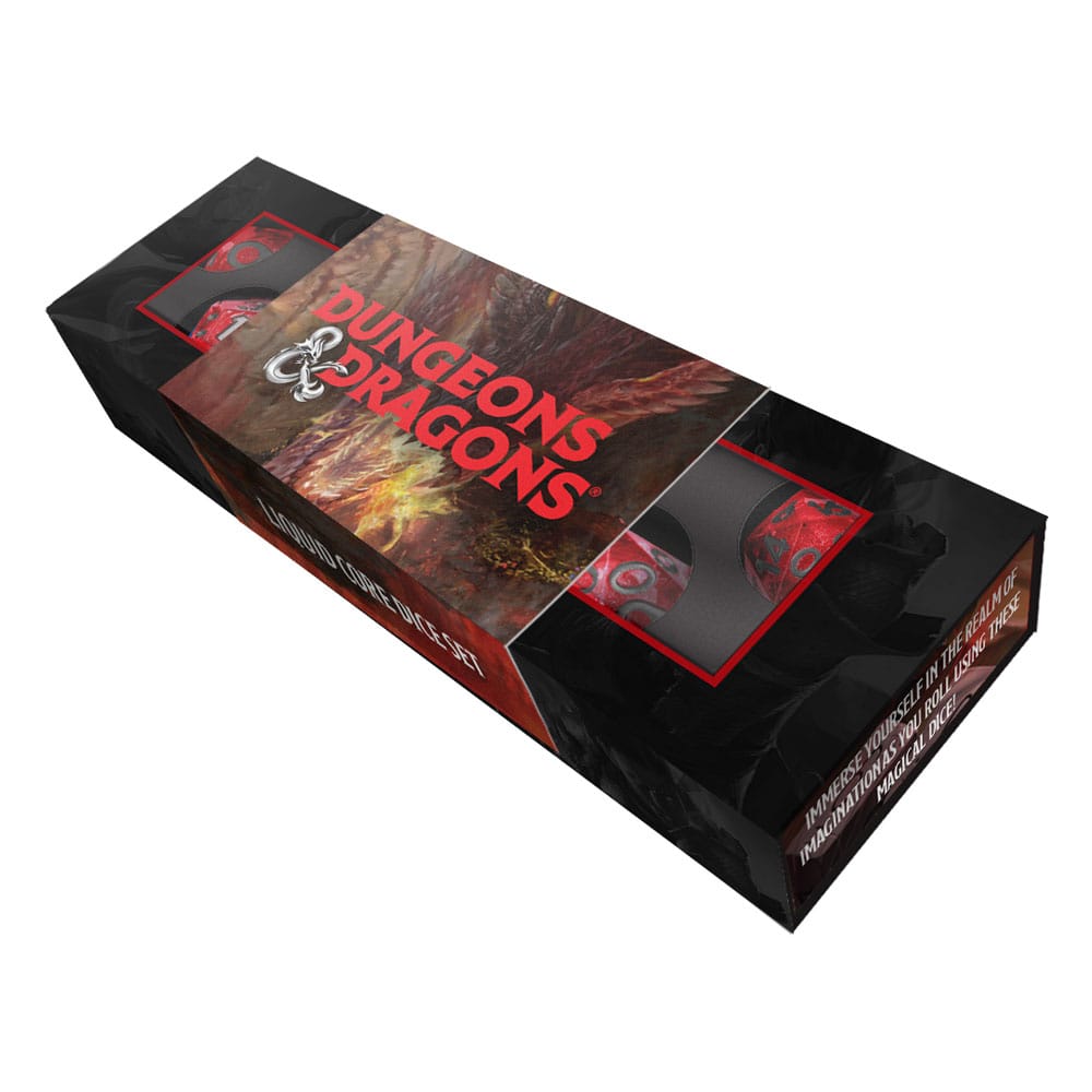 Dungeons & Dragons Pack de Dados Liquid Core Frikytopia