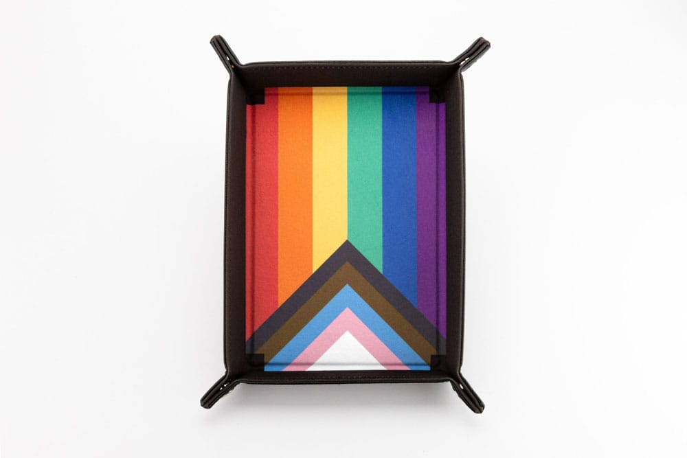 FanRoll Bandeja plegable para dados Pride Rainbow Flag Frikytopia