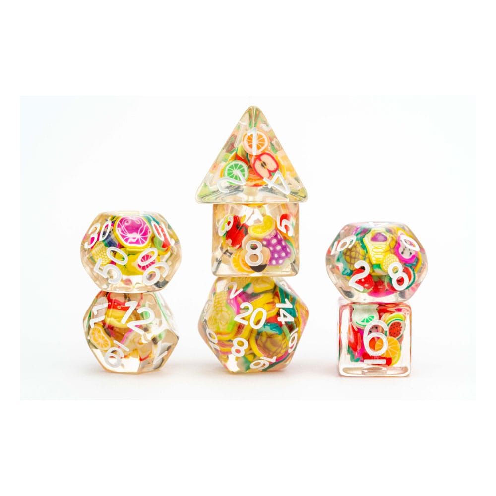 FanRoll Pack de Dados Fruit (7) Frikytopia