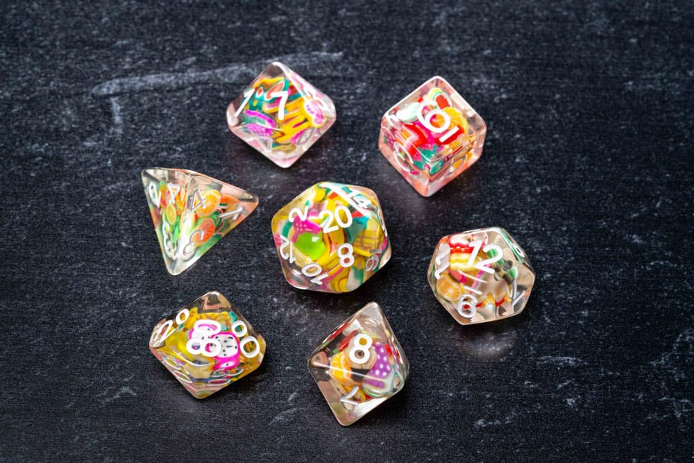 FanRoll Pack de Dados Fruit (7)