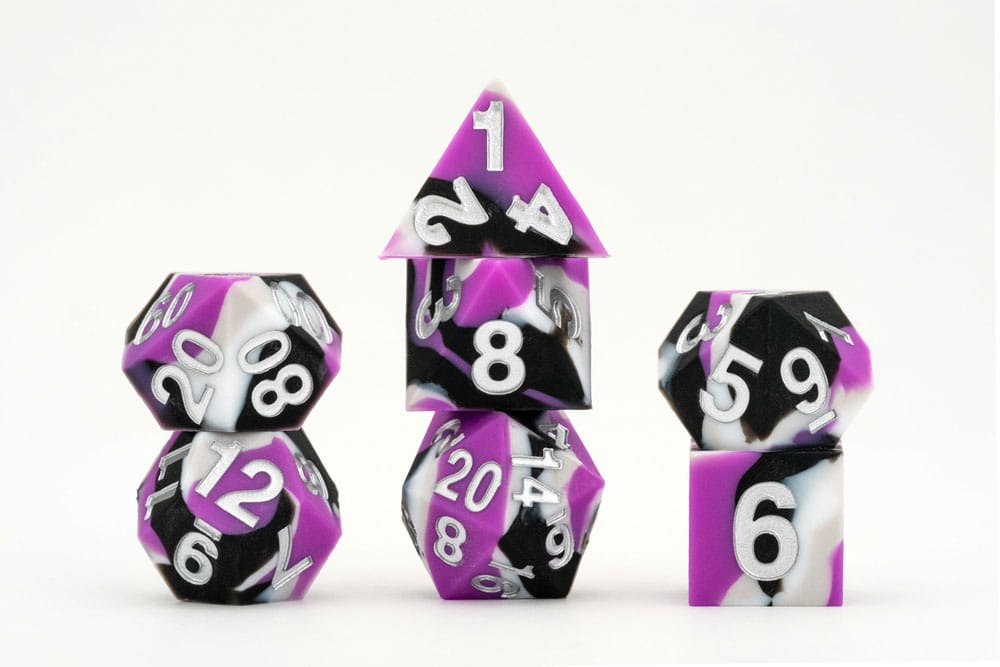 MDG Pack de Dados Pride Asexual Flag Frikytopia