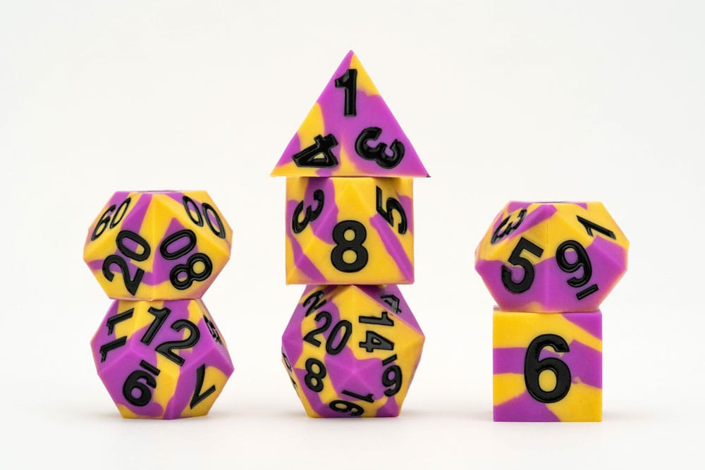 MDG Pack de Dados Pride Intersex Flag Frikytopia