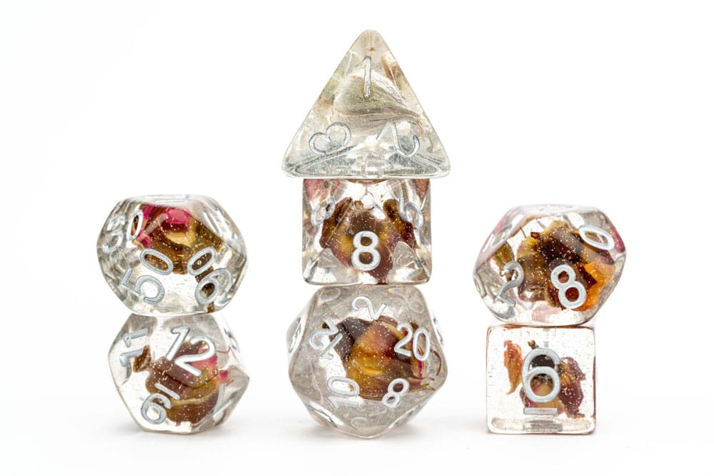 FanRoll Pack de Dados Rose (7) Frikytopia