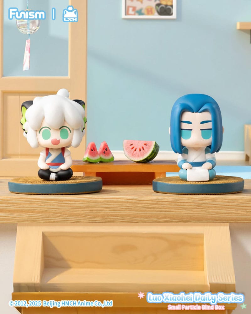 Luo Xiaohei Minifiguras Q Face Series 1 3 cm Expositor (4)