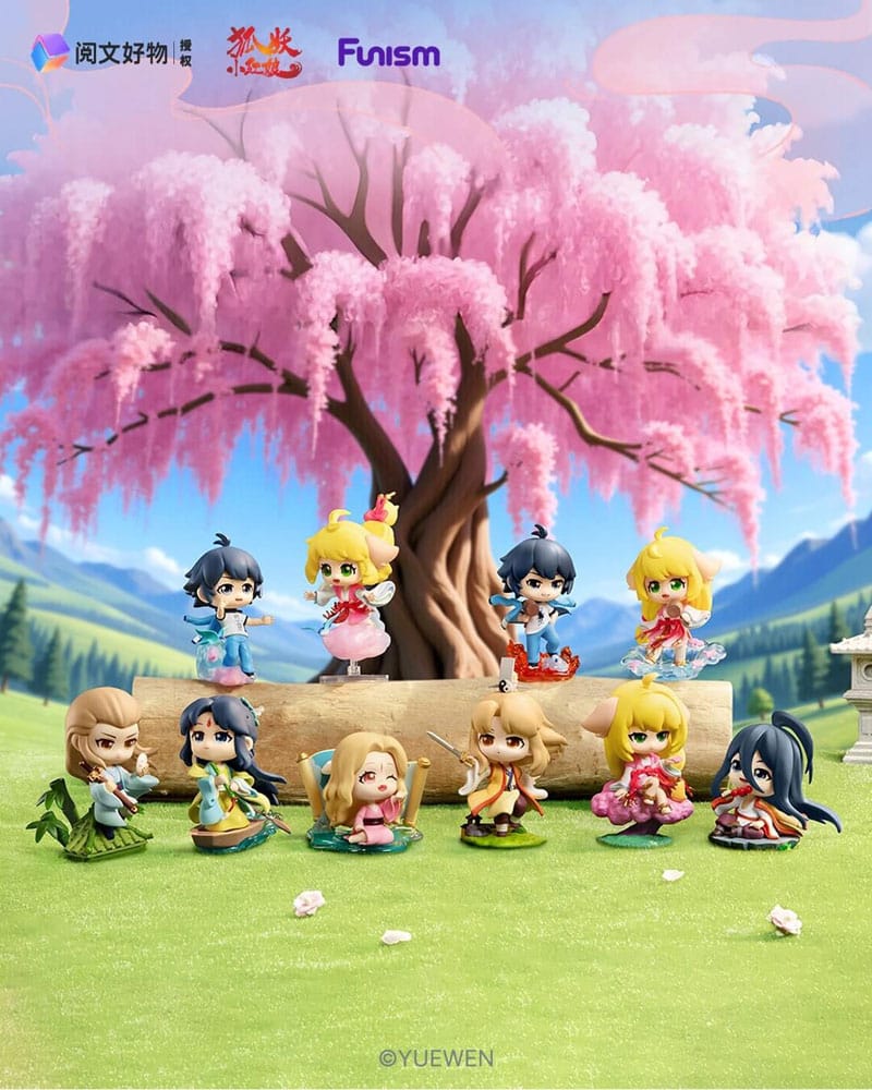 Fox Spirit Matchmaker Blind Box Minifiguras Sea Oath Mountain Alliance 8 cm Expositor (8) Frikytopia