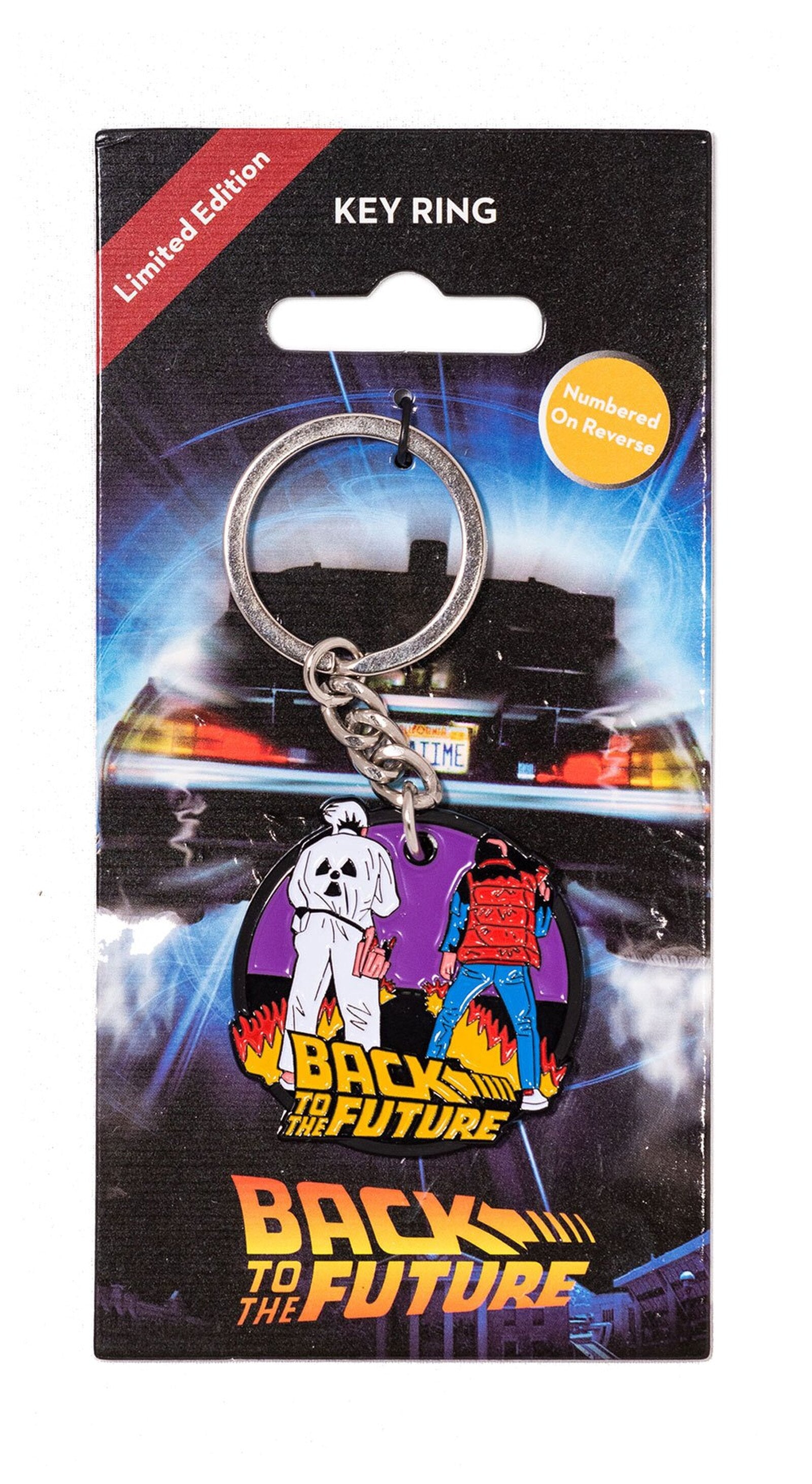 Regreso al Futuro Llavero metálico Marty & Doc Frikytopia