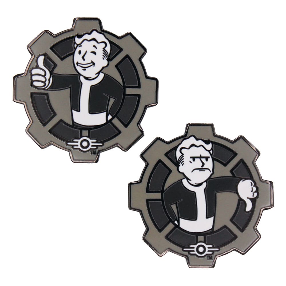 Fallout Moneda Decision Black & White Limited Edition