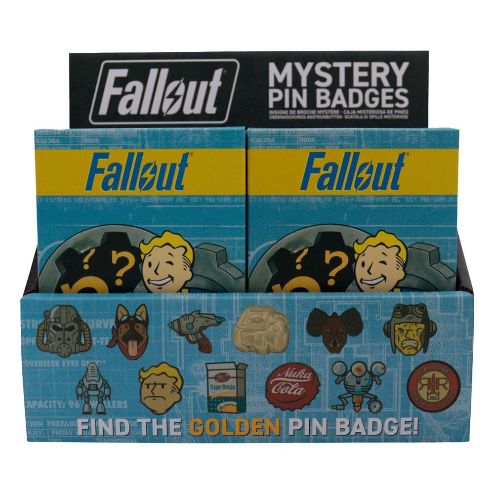 Fallout Chapas Expositor Mystery Pin Badge (12)