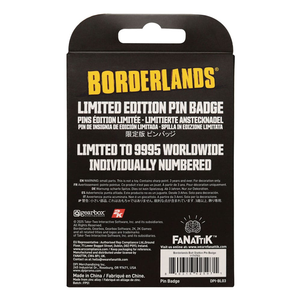 Borderlands Chapa Butt Stallion Limited Edition