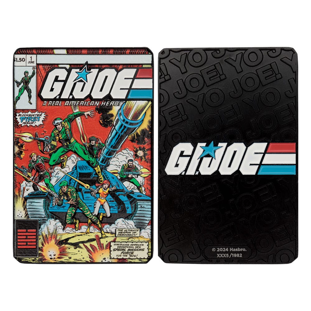G.I. Joe Lingote A Real American Hero #1 Limited Edition Frikytopia