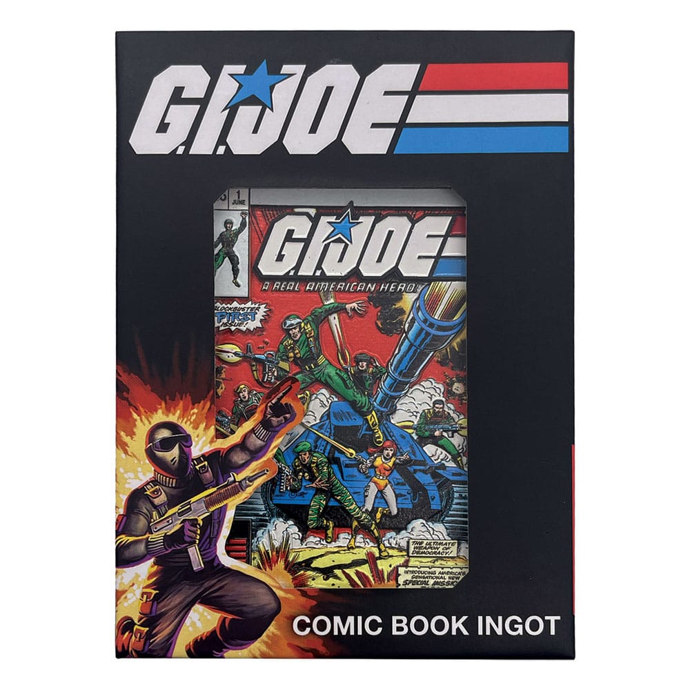 G.I. Joe Lingote a Real American Hero #1 Limited Edition