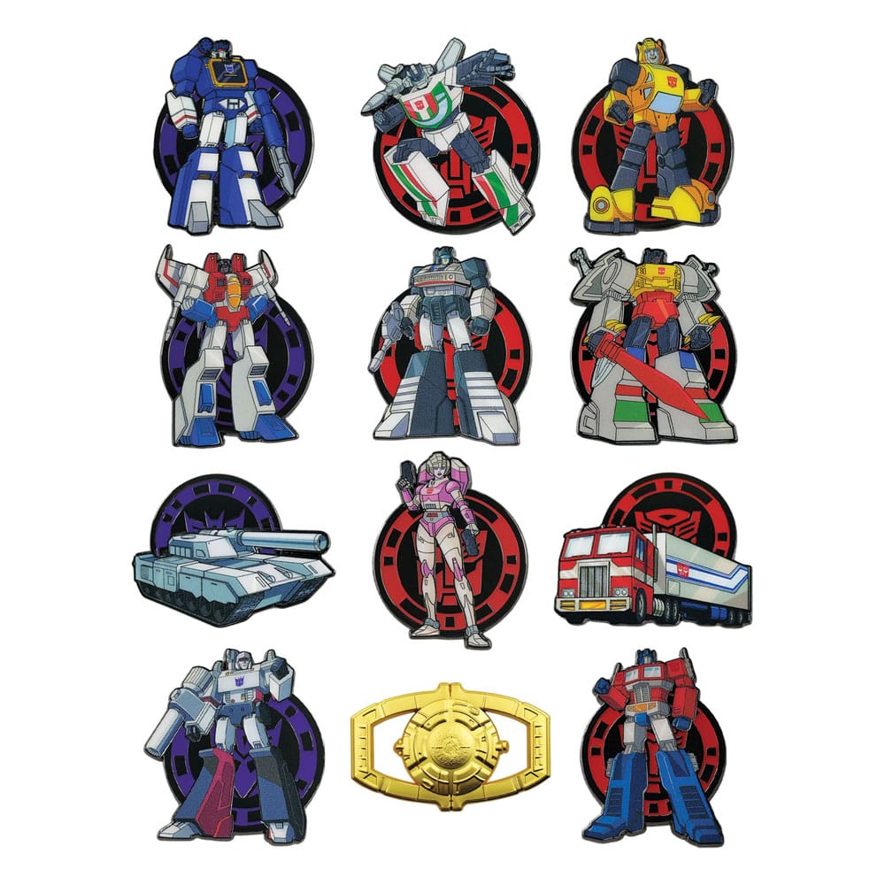 Transformers Chapas Expositor Mystery Pin Badge (12)