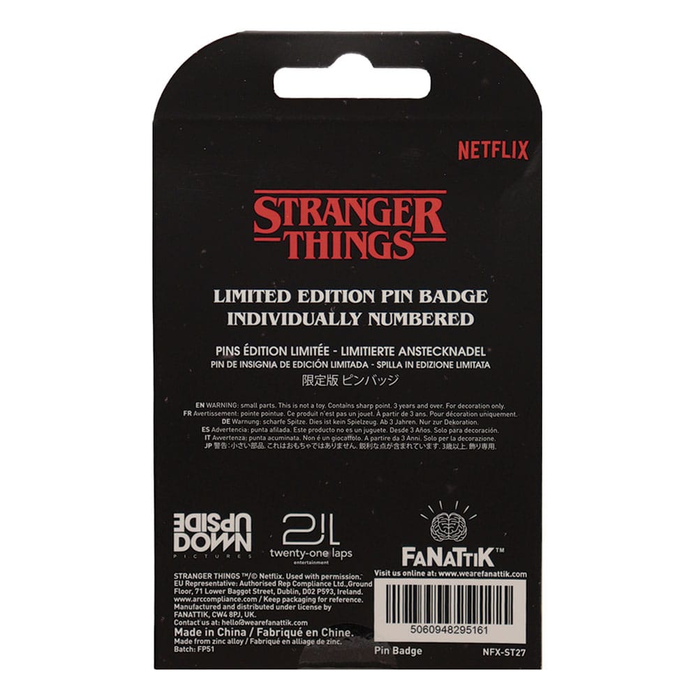 Stranger Things Chapa The Squawk Limited Edition