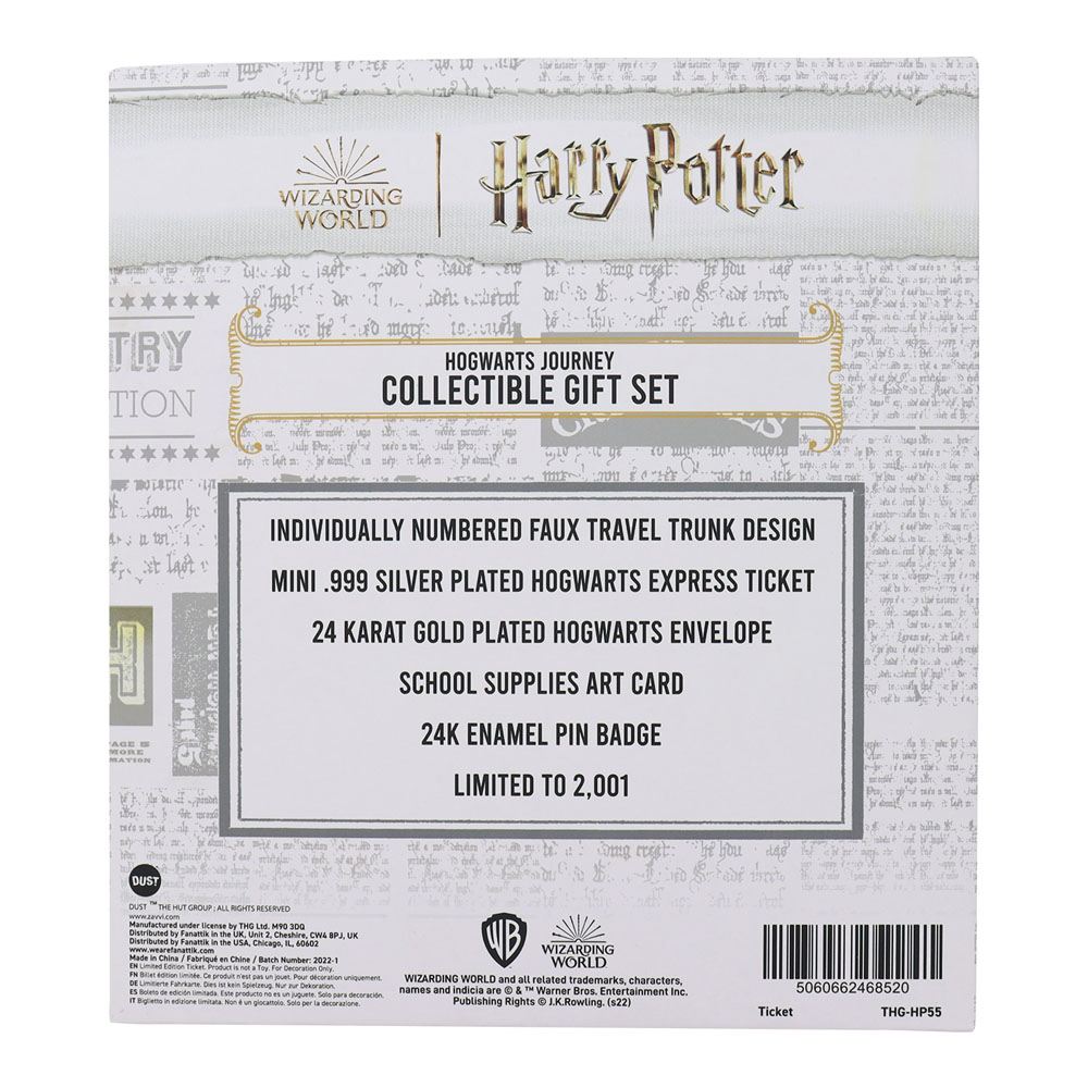 Harry Potter Pack de Regalo Collector Harry Potter's Journey To Hogwarts Collection