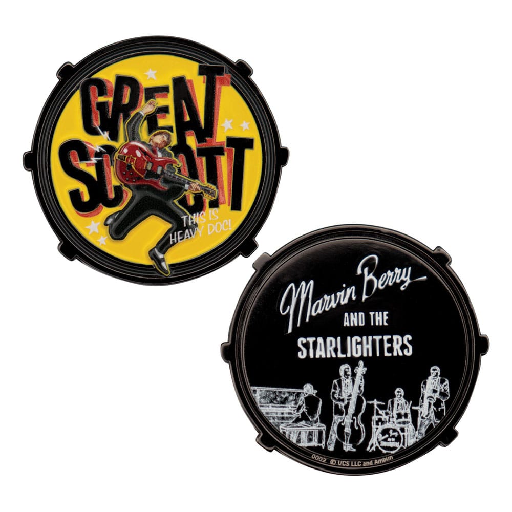 Regreso al futuro Moneda Marvin Berry & The Starlighters Limited Edition