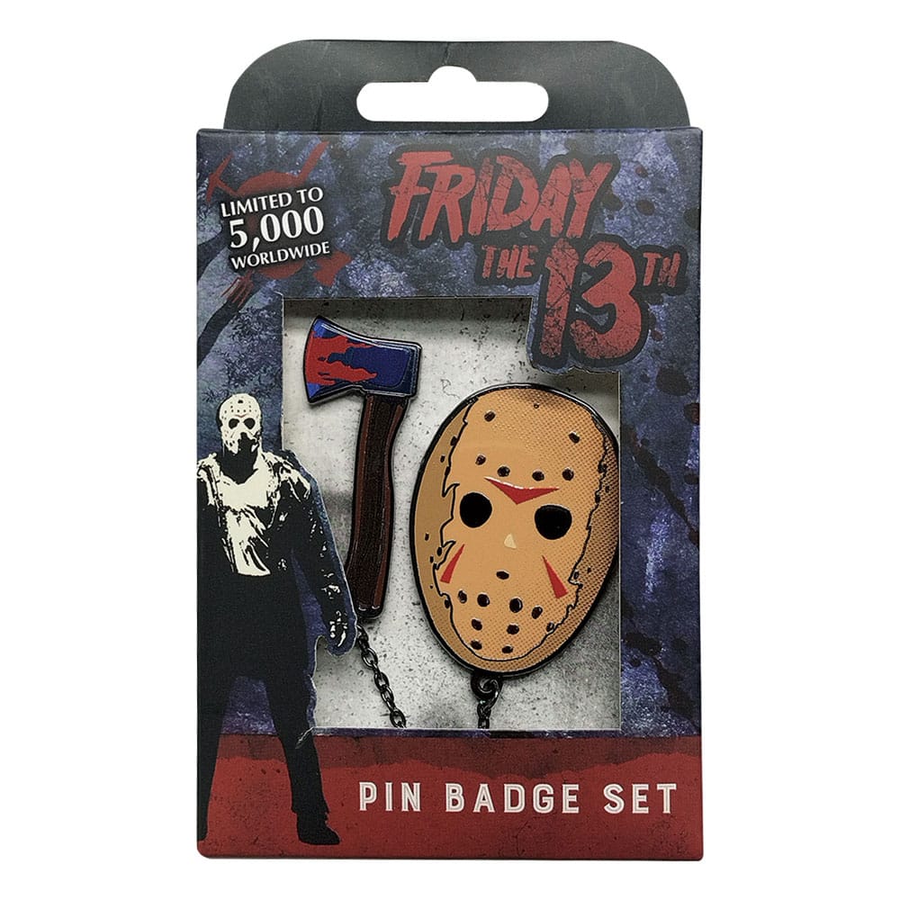 Viernes 13 Pack de 2 Chapas