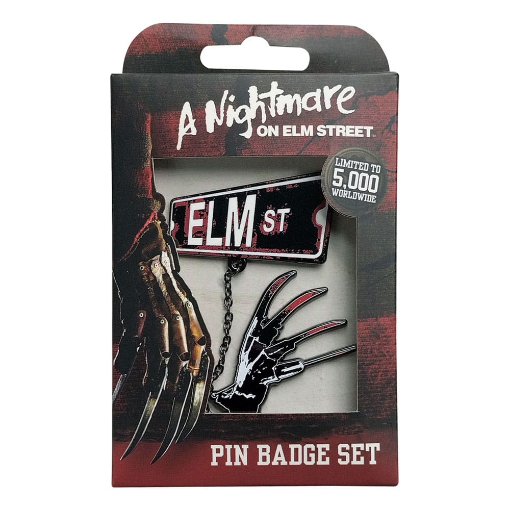 Pesadilla en Elm Street Pack de 2 Chapas