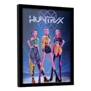 Las Guerreras K-pop Póster Enmarcado Collector Print Huntrix