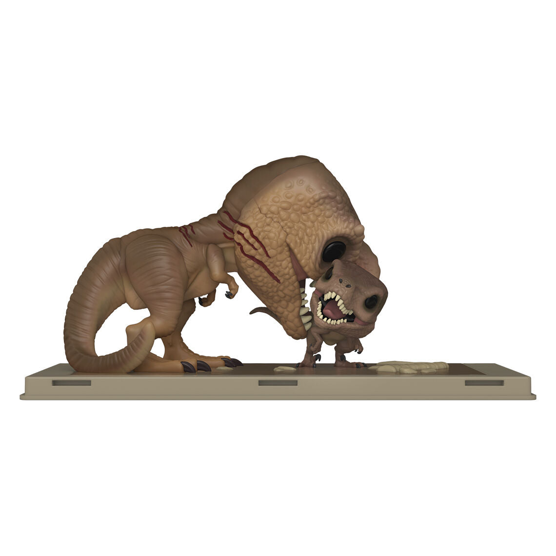Figura POP Movie Poster Jurassic Park Tyrannosaurus Rex and Velocira